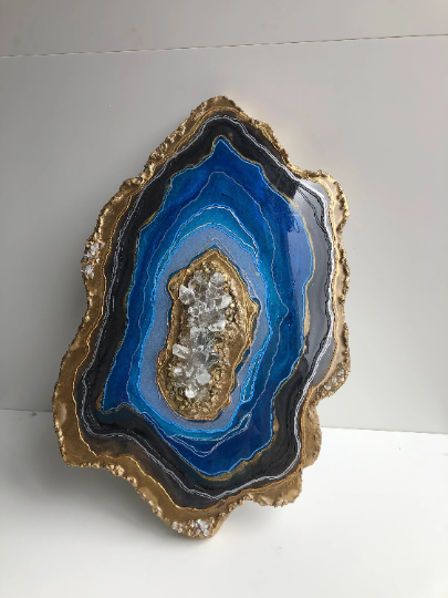 Blue Agate Slice